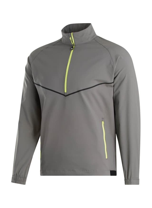 FootJoy Men's Zephyr Windshirt - Charcoal (37722) 3XL