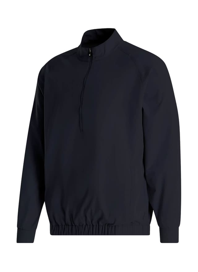 FootJoy Men's Half-Zip Windshirt SP26 - Black 3XL