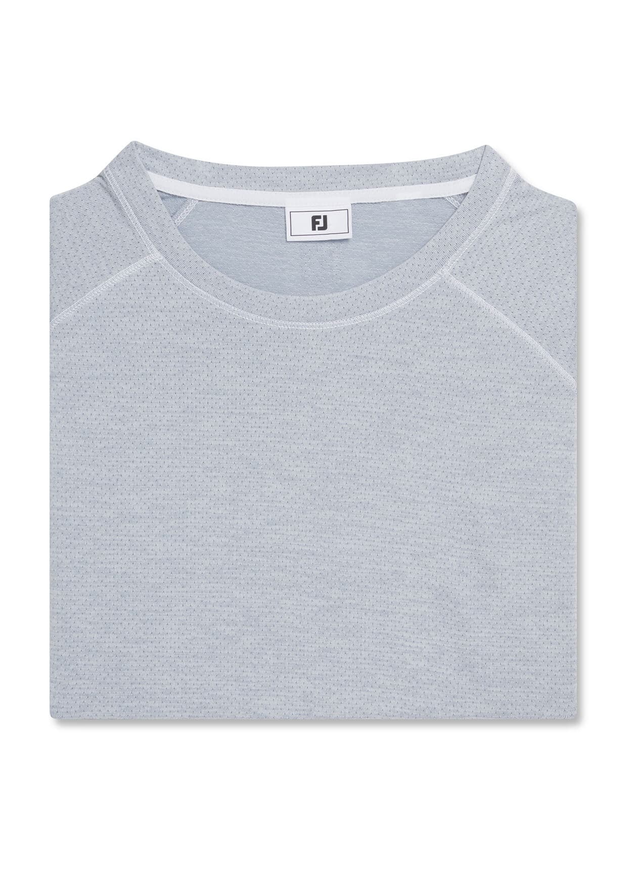 FootJoy Women's Crewneck Performance T-Shirt SP26 - Light Grey LG
