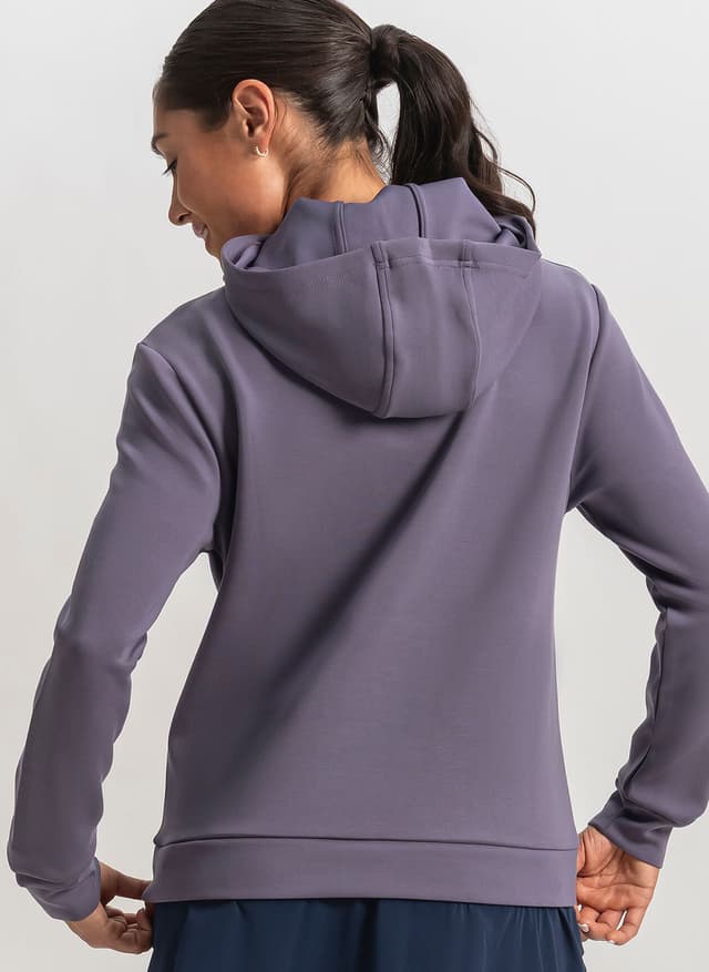 FootJoy Women's Cowl Hoodie - Purple LG