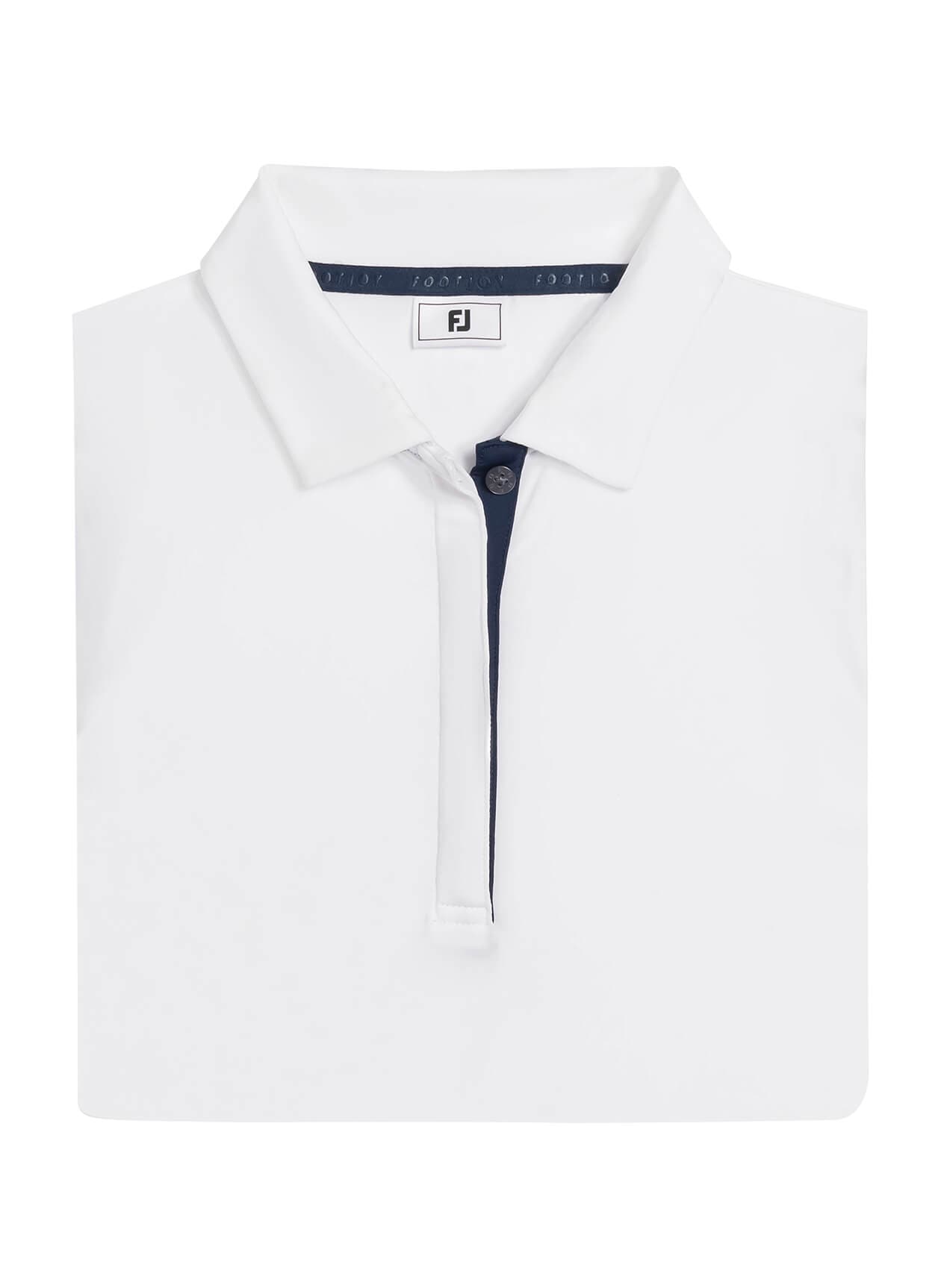 FootJoy Women's Sleeveless Polo - White (38934) LG
