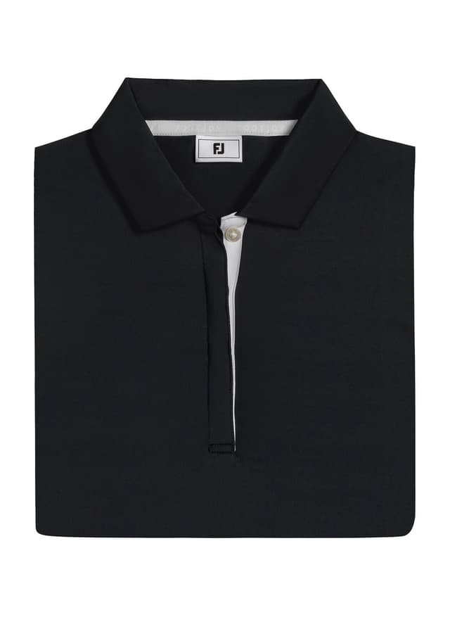FootJoy Women's Sleeveless Polo - Black LG