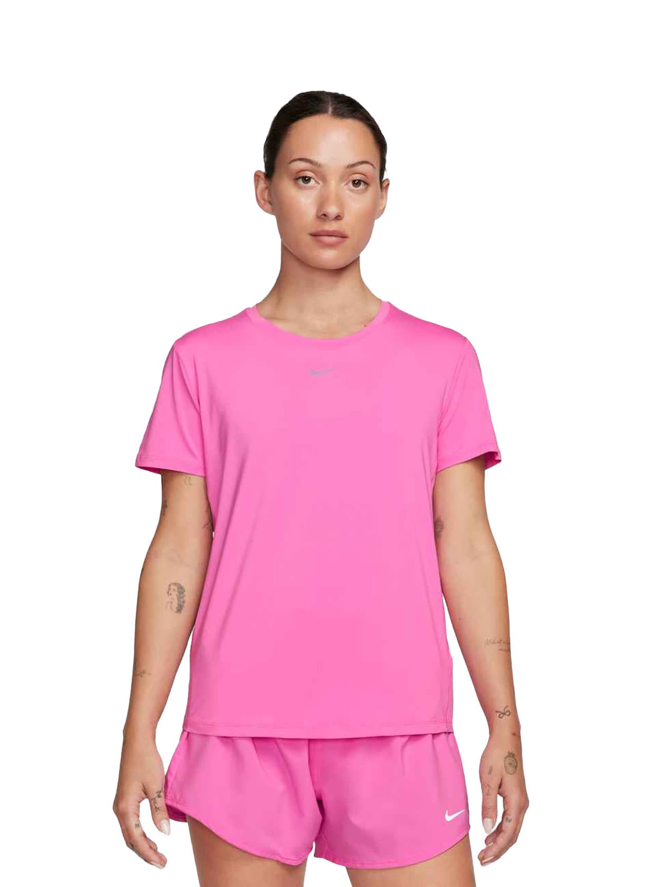 Nike Women's Classic Dri-FIT T-Shirt - Pink LG