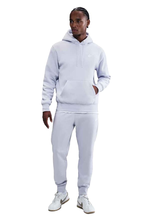 Nike Men's Club Fleece Hoodie FA25 - Ghost / White 3XL