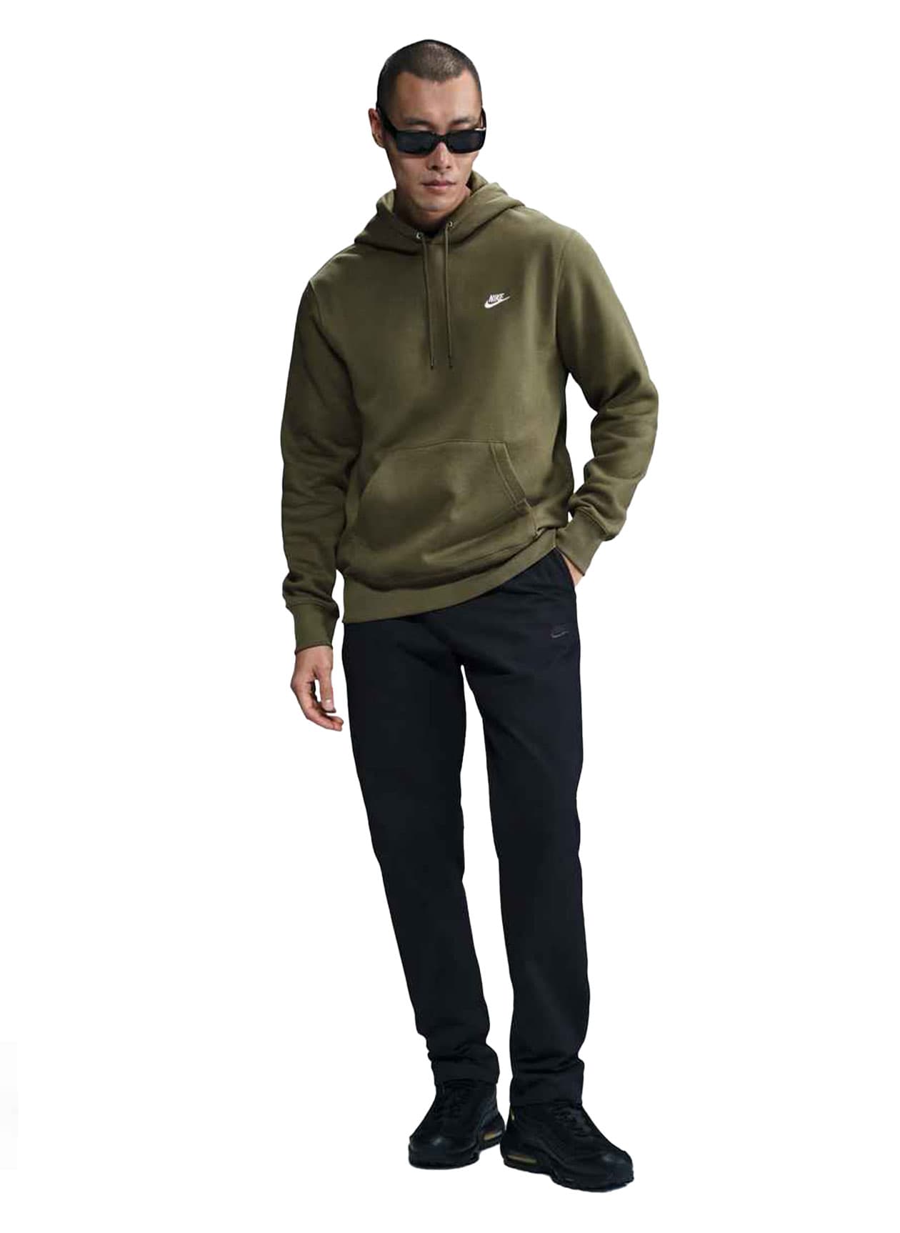 Nike Men's Club Fleece Hoodie FA25 - Green 3XL