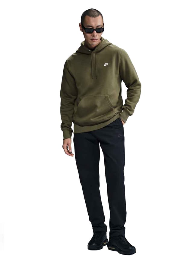 Nike Men's Club Fleece Hoodie FA25 - Green 3XL