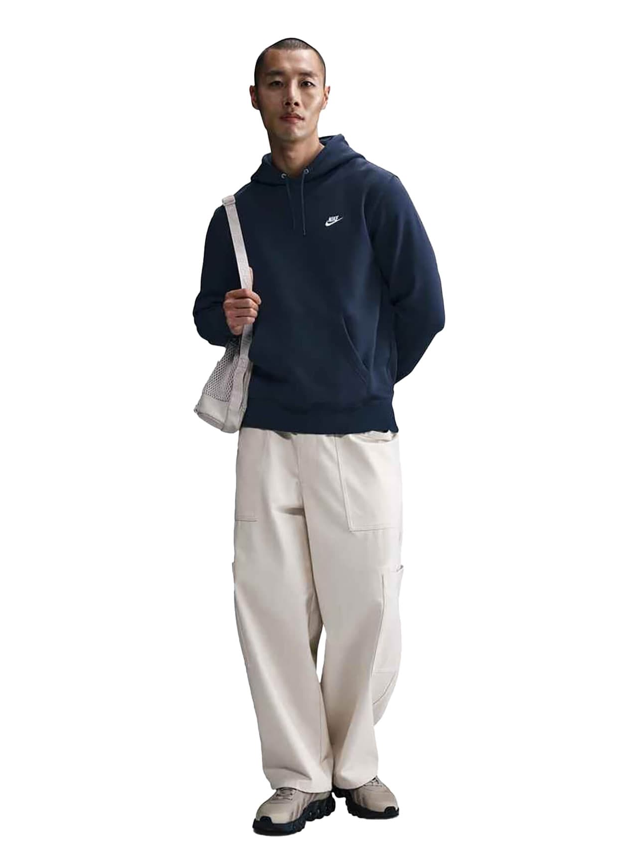 Nike Men's Club Fleece Hoodie FA25 - Navy 3XL
