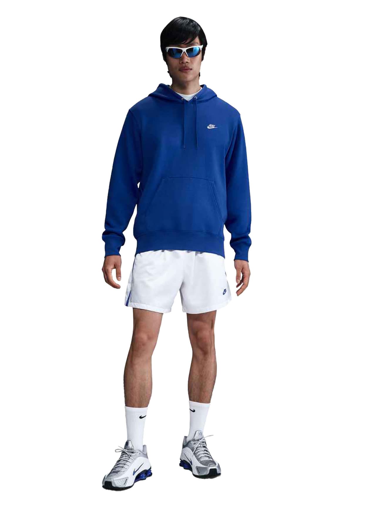 Nike Men's Club Fleece Hoodie FA25 - Game Royal / White (480) 3XL