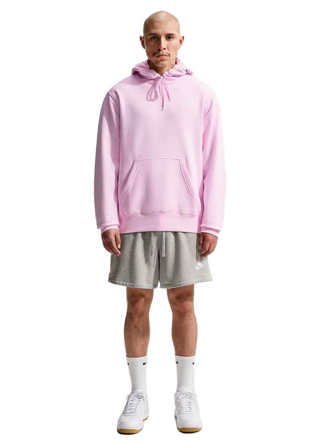 Nike Men's Club Fleece Hoodie FA25 - Pink 3XL