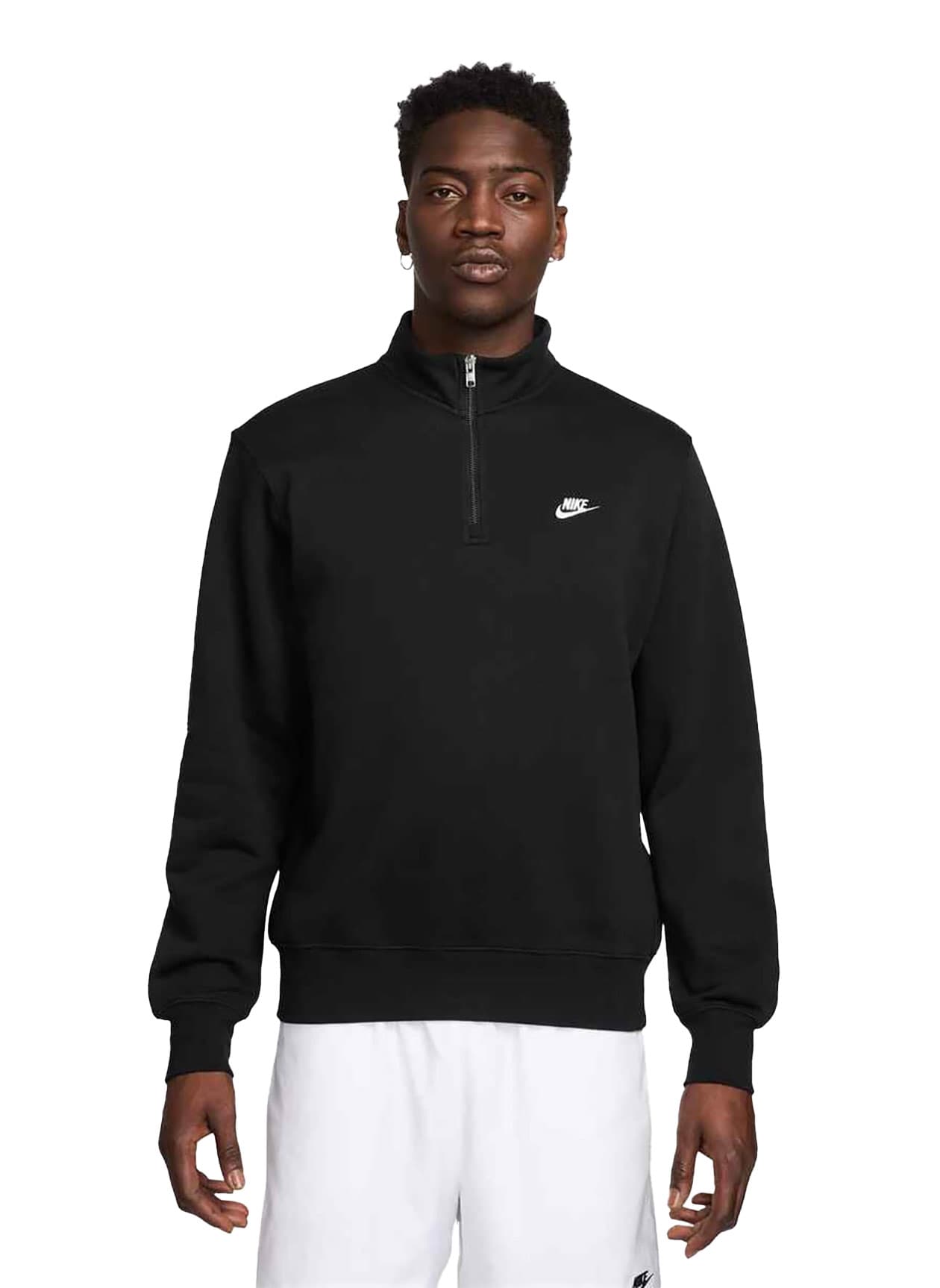 Nike Men's Sportswear Club Half-Zip - Black 3XL