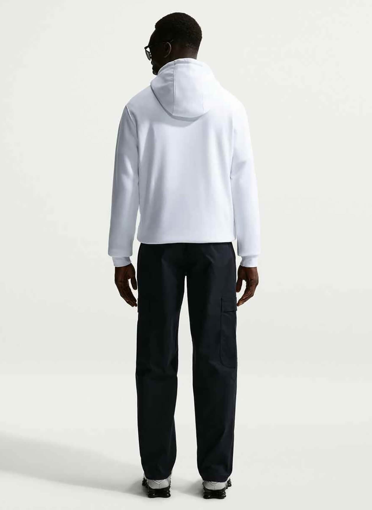 Nike Men's Club Fleece Sweatshirt - White 3XL