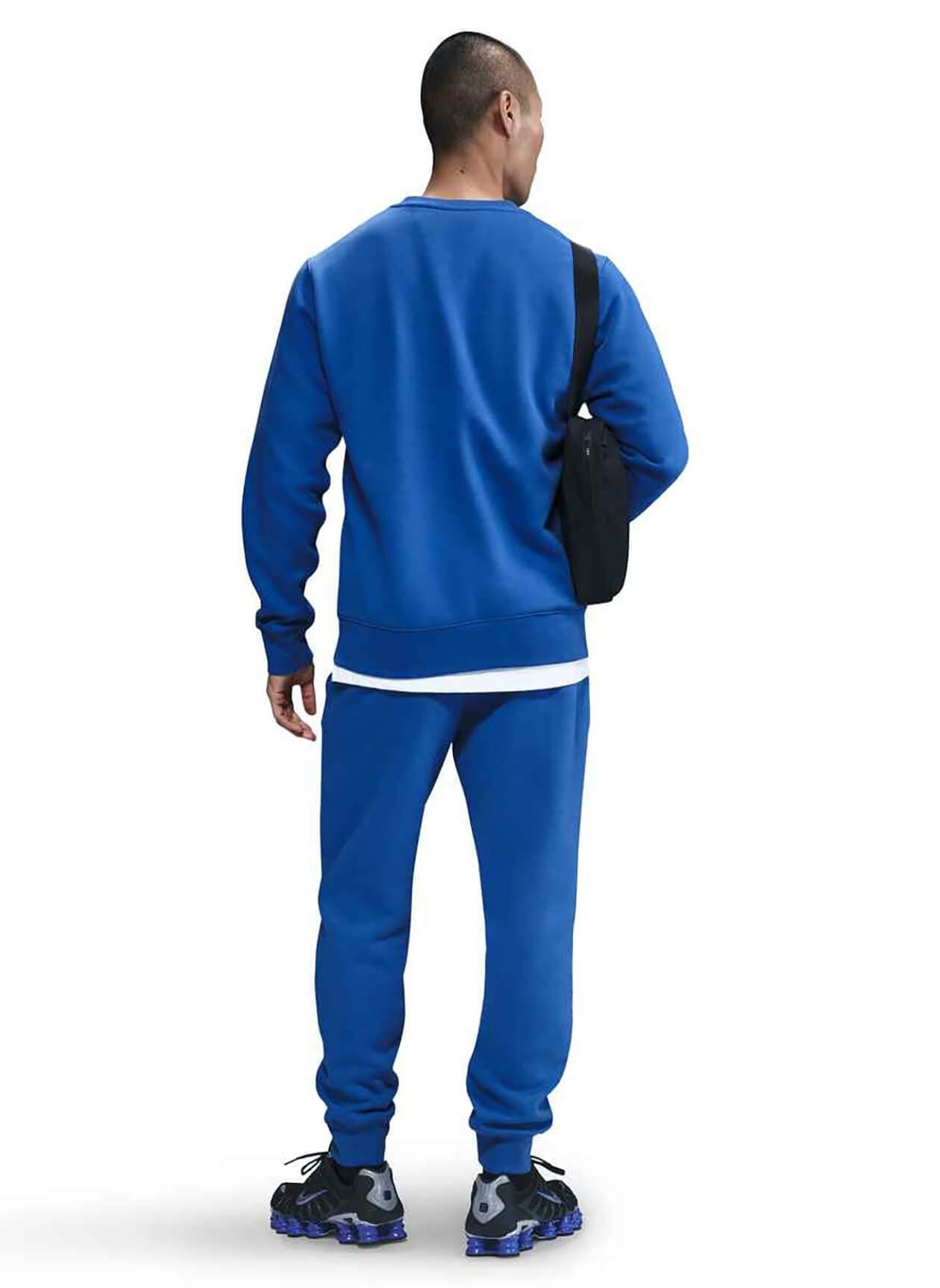 Nike Men's Club Fleece Sweatshirt - Blue 3XL