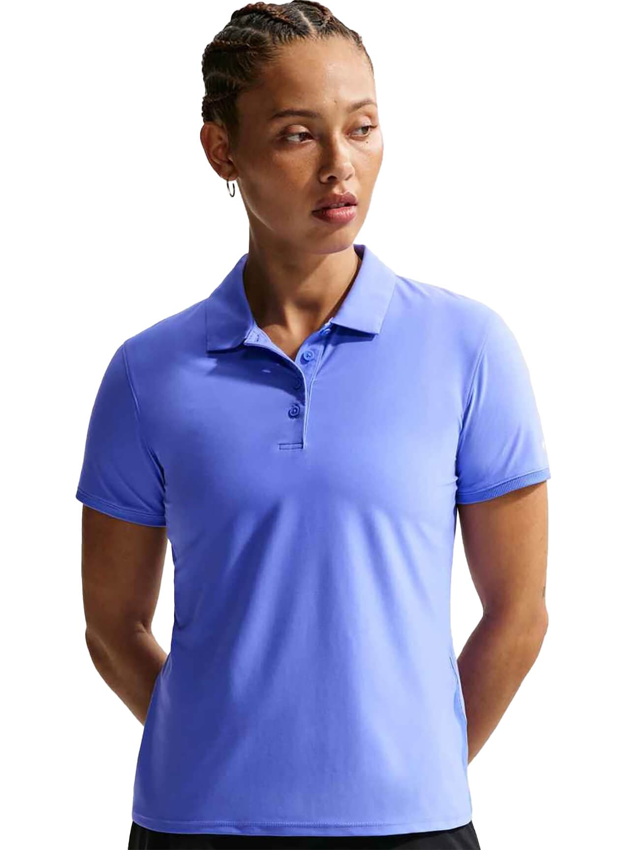 Nike Women's Dri-Fit Victory Polo SP25 - Blue LG