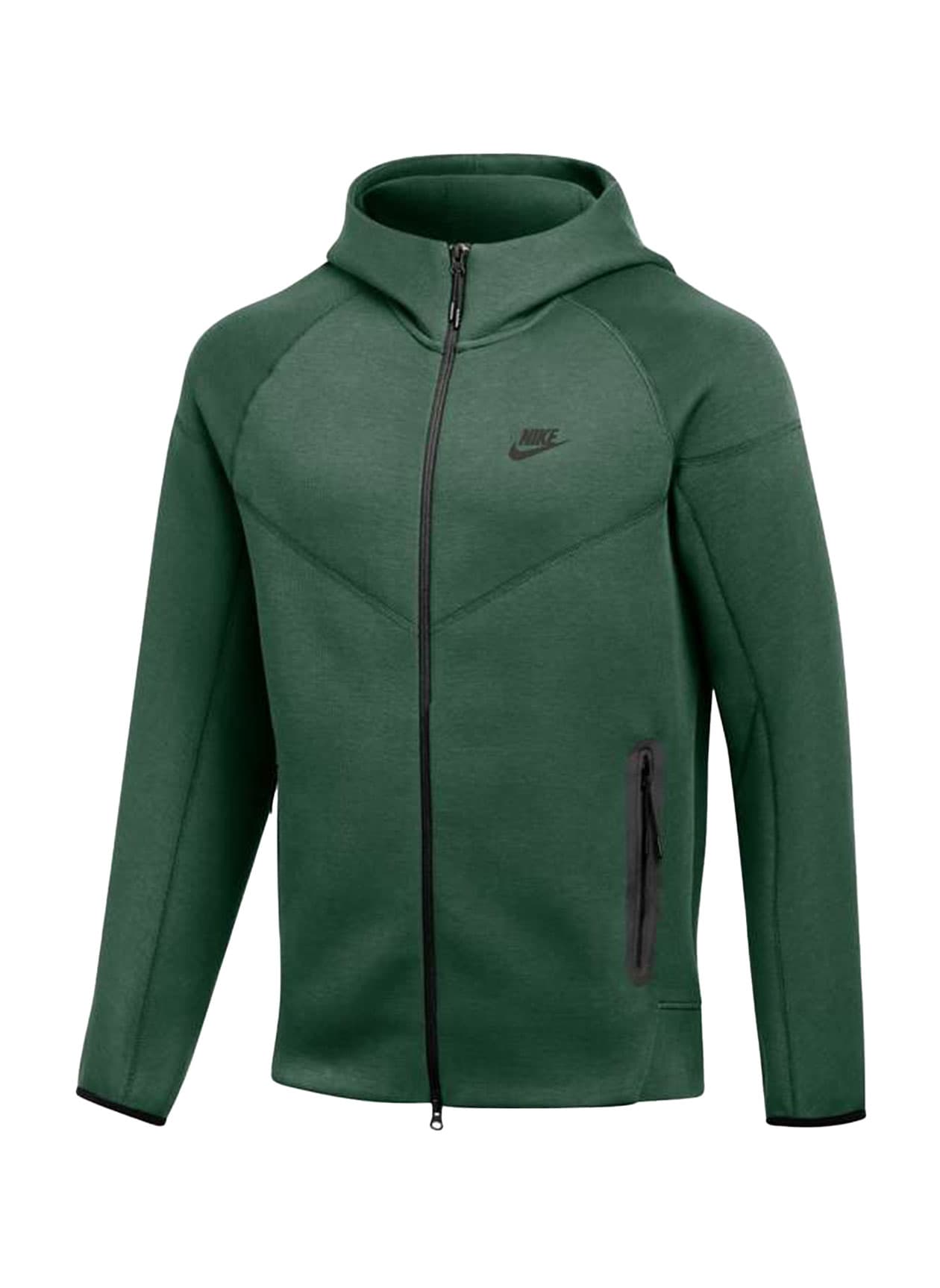 Nike Men's Tech Fleece Full-Zip Windrunner Hoodie - Green 3XL