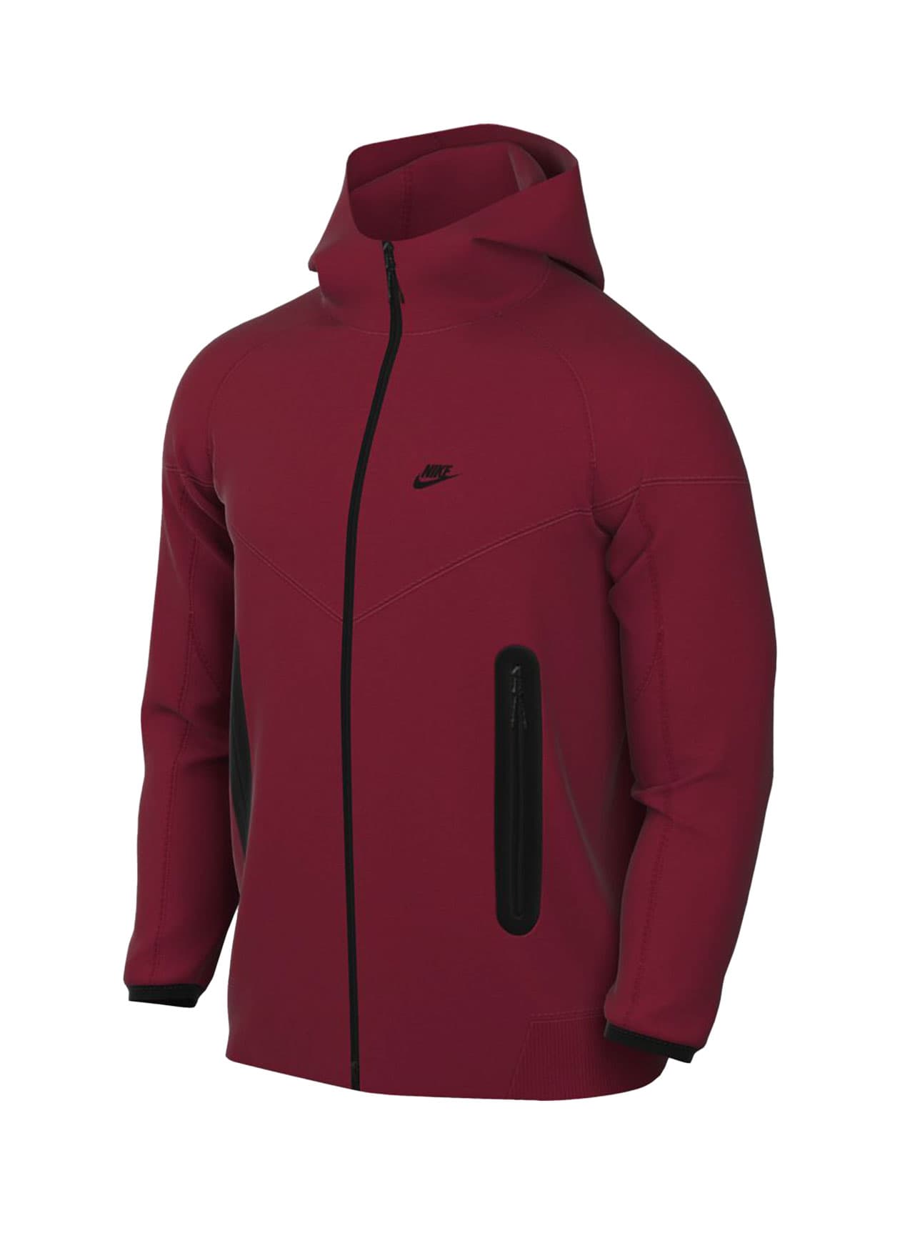 Nike Men's Tech Fleece Full-Zip Windrunner Hoodie - Team Crimson (613) 3XL