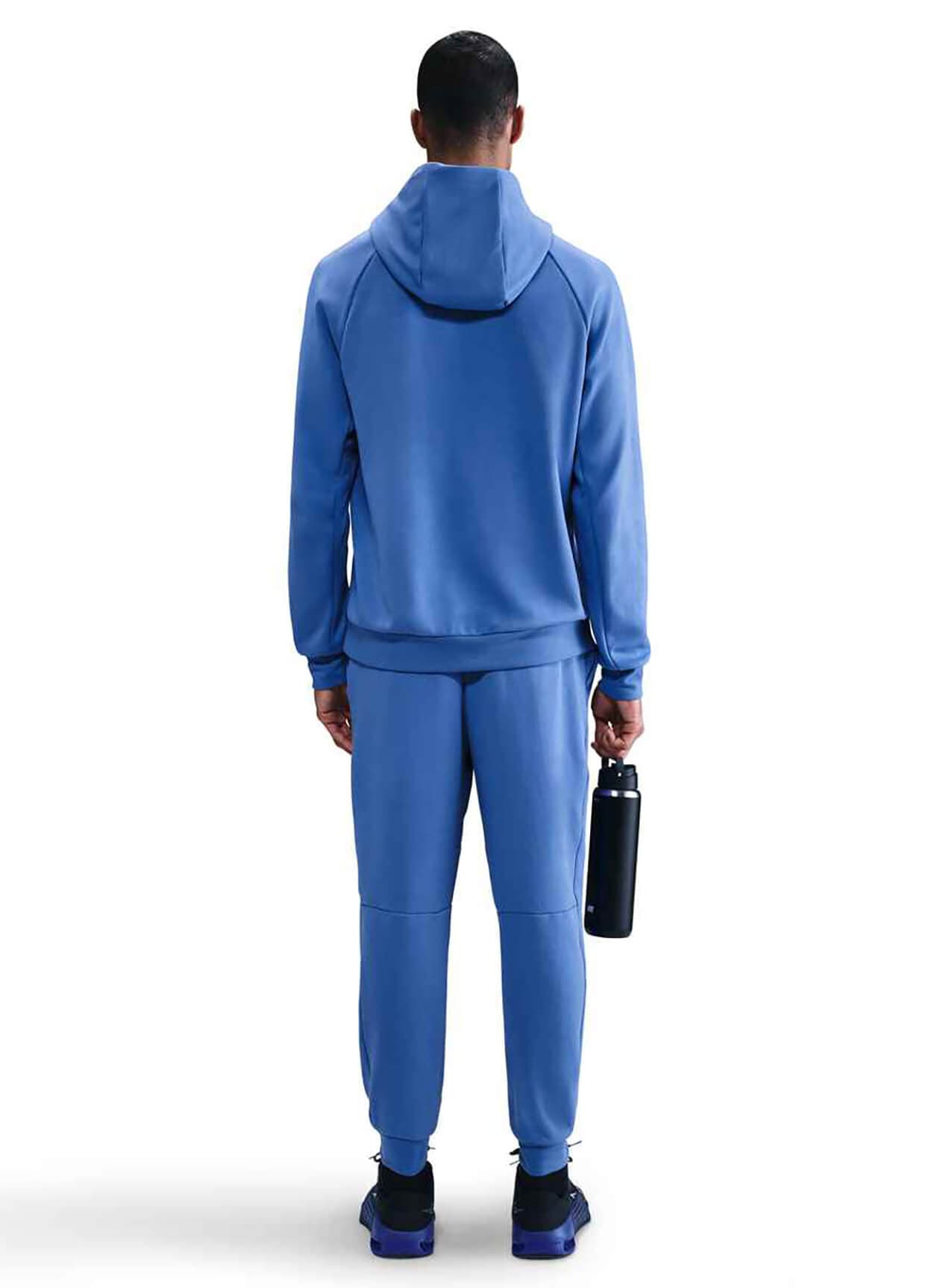 Nike Men's Dri-FIT UV Pullover Performance Hoodie - Blue 3XL