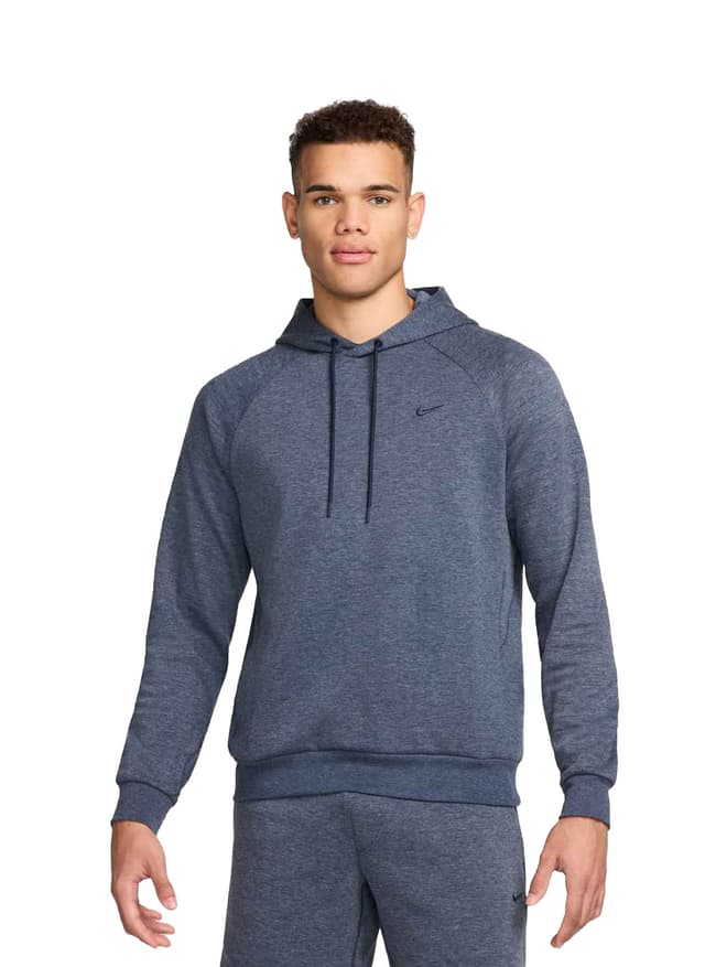 Nike Men's Dri-FIT UV Pullover Performance Hoodie - Navy 3XL