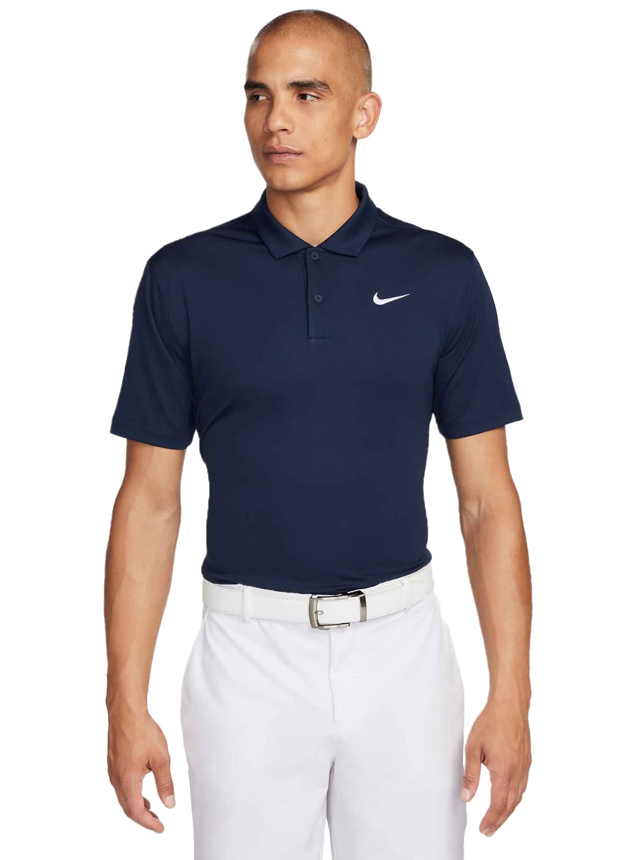 Nike Men's Dri-Fit Solid Core Polo - Obsidian / White (451) 3XL