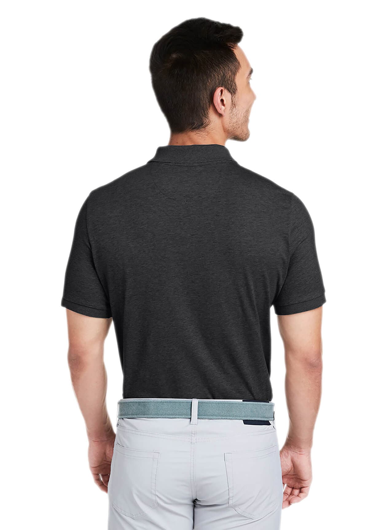 Vineyard Vines Men's Pique Edgartown Polo - Black LG