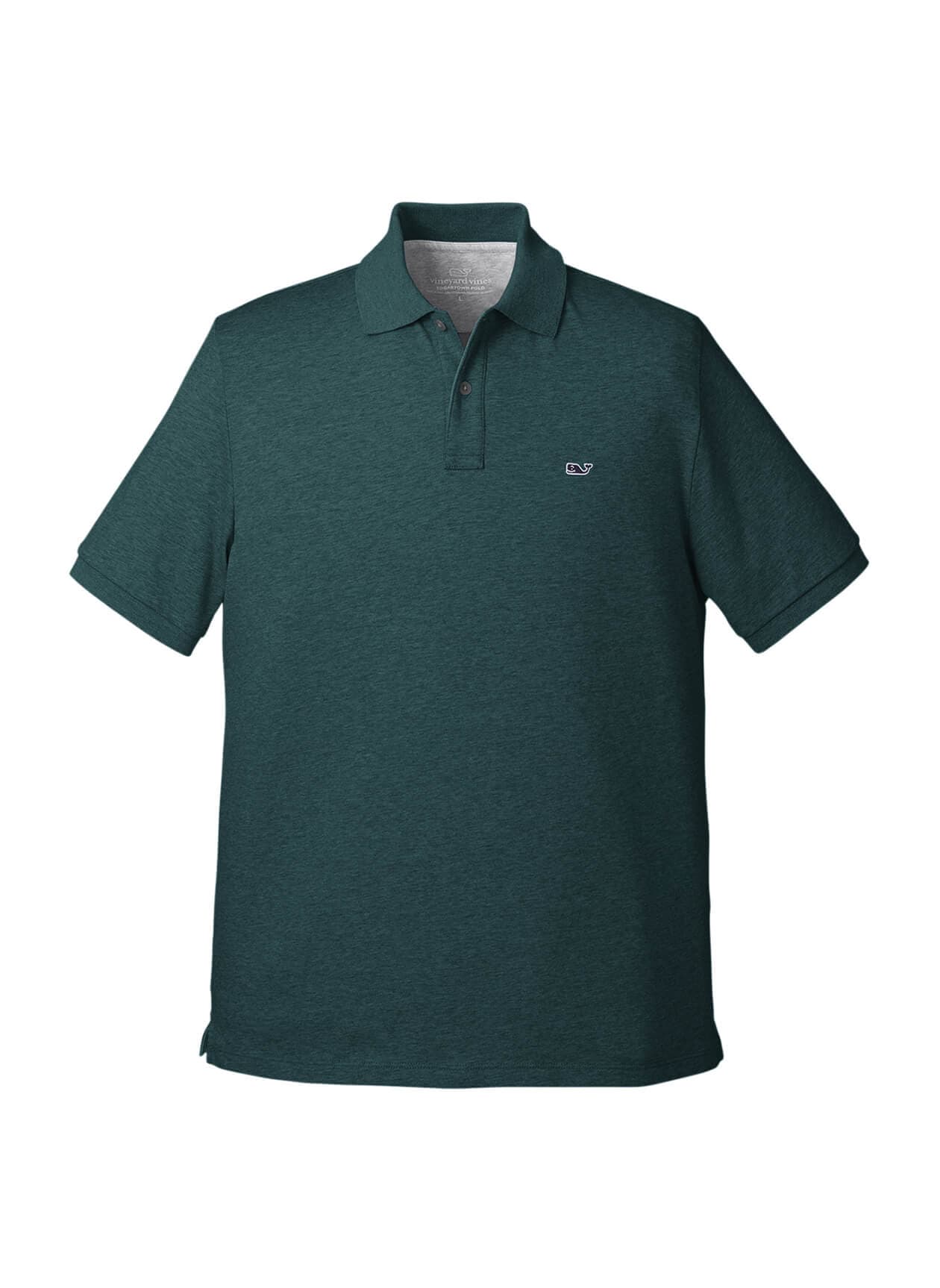 Vineyard Vines Men's Pique Edgartown Polo - Green LG