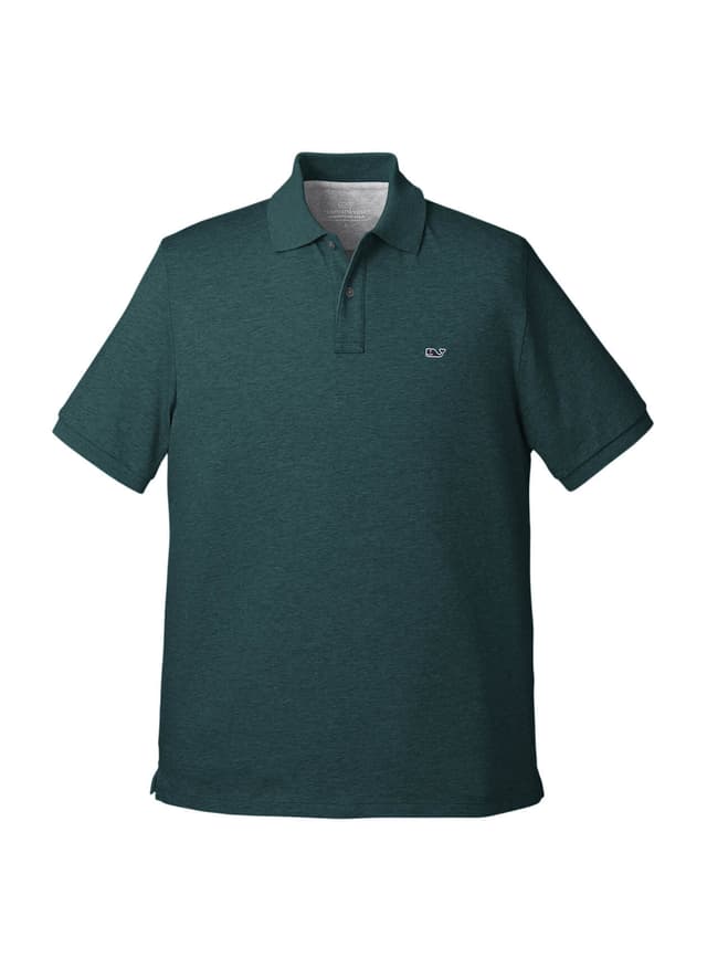 Vineyard Vines Men's Pique Edgartown Polo - Green LG