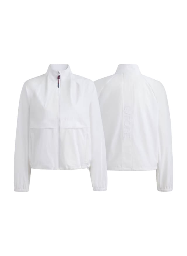 G/FORE Women's Whisper Water Repellent Stretch Jacket 2.0 - White LG