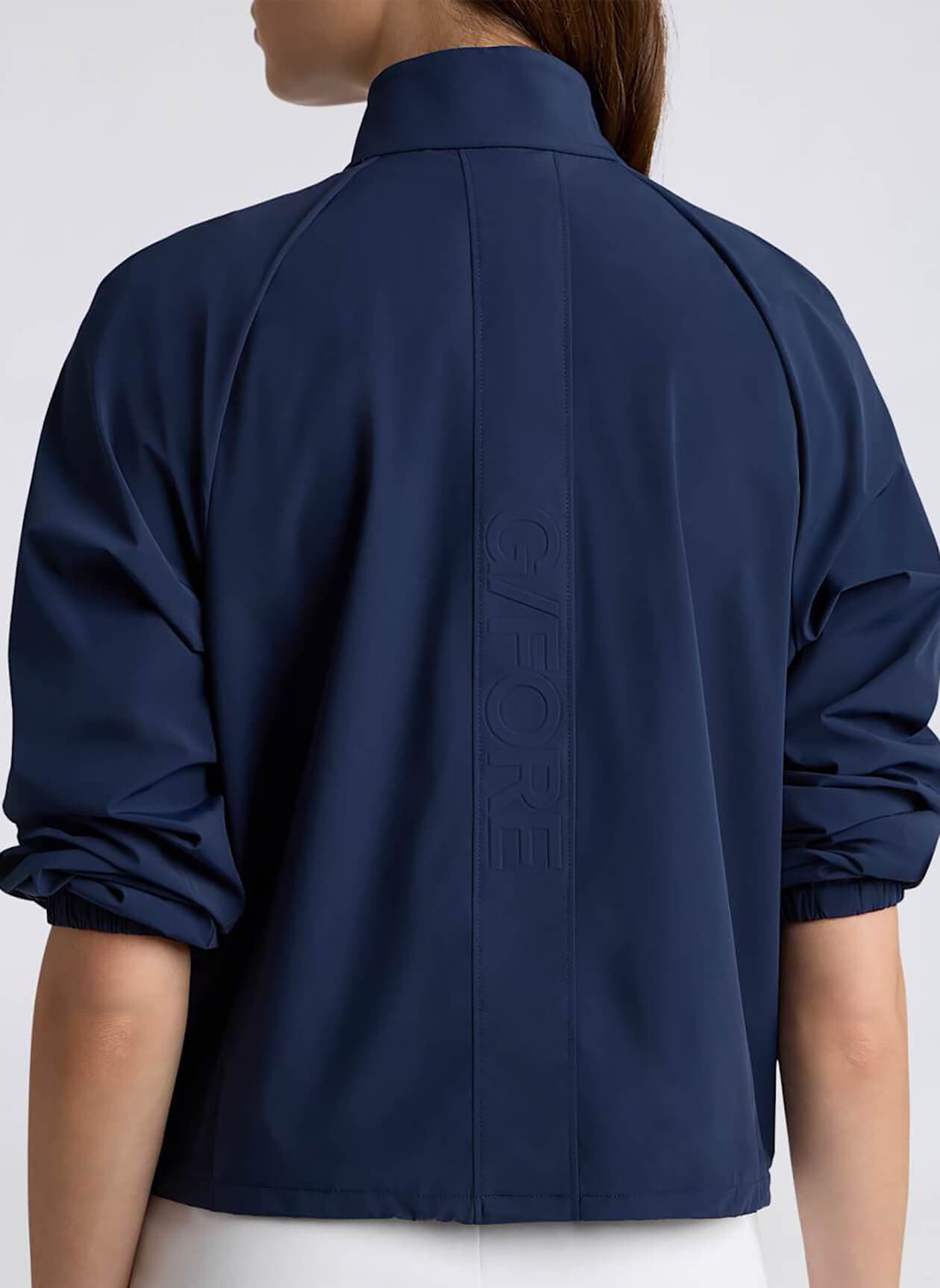 G/FORE Women's Whisper Water Repellent Stretch Jacket 2.0 - Navy LG