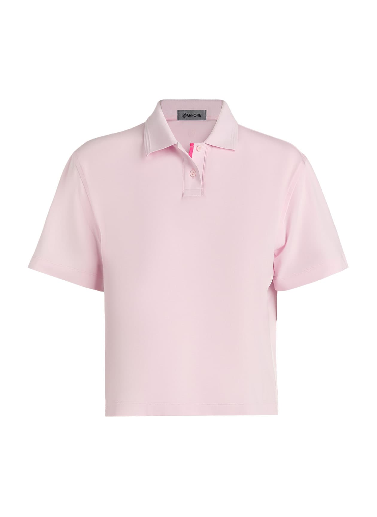 G/FORE	 Women's Tux Quarter-Zip Boxy Polo - Pink LG