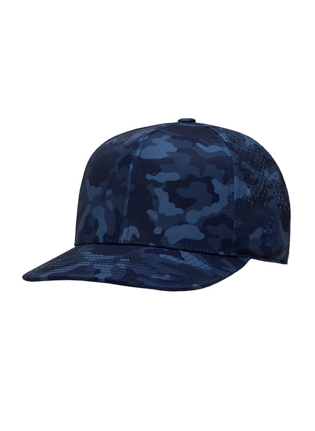 G/FORE Quick Turn Camo Perforated Delta Hat - Navy MISC