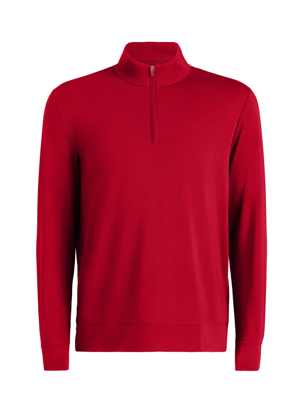 G/FORE	 Men's Luxe Mid Quarter-Zip - Red 3XL