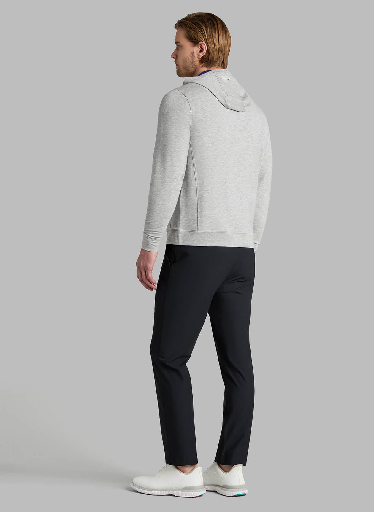 G/FORE	 Men's Lightweight Terry Hoodie - Light Grey 3XL