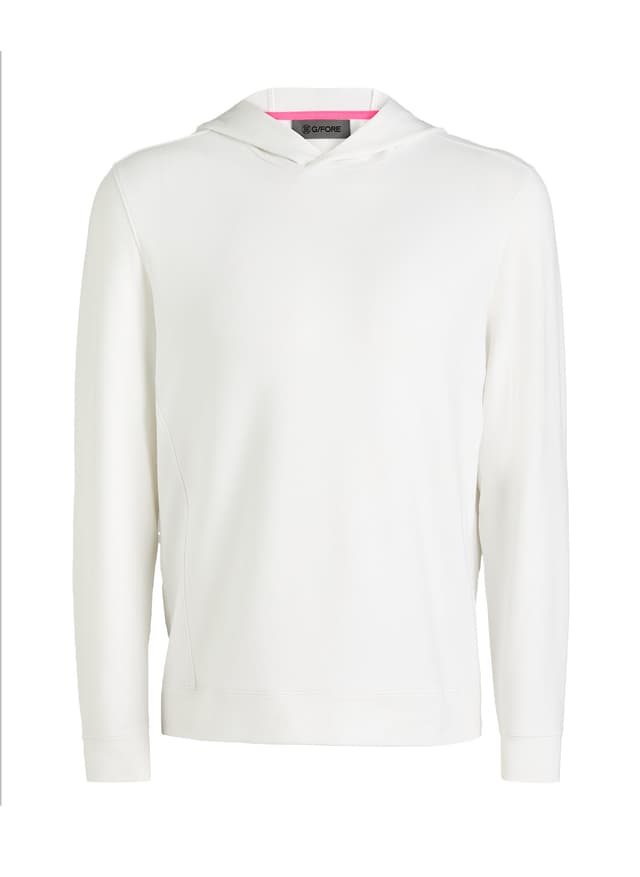 G/FORE	 Men's Lightweight Terry Hoodie - White 3XL