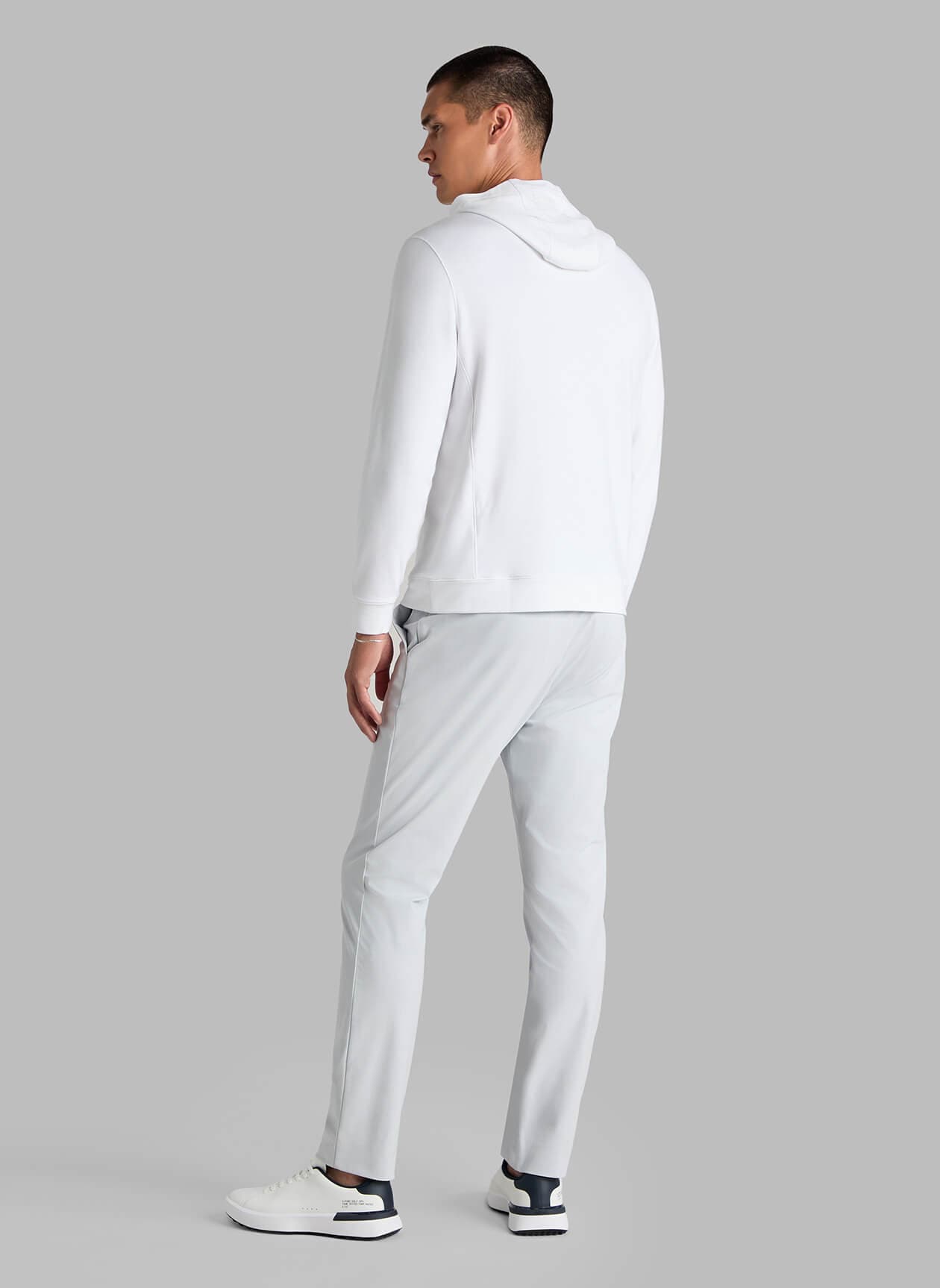 G/FORE	 Men's Lightweight Terry Hoodie - White 3XL