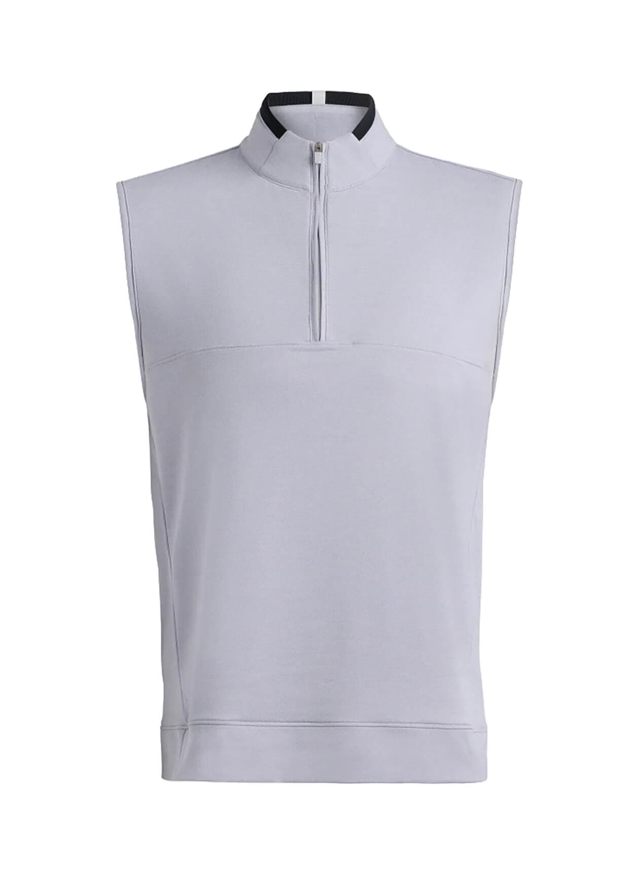 G/FORE Men's Brushed Back Tech Terry Quarter-Zip Vest - Light Grey LG