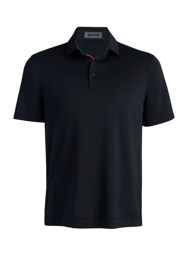 G/FORE Men's All Play Fine Stretch Pique Polo - Black 3XL