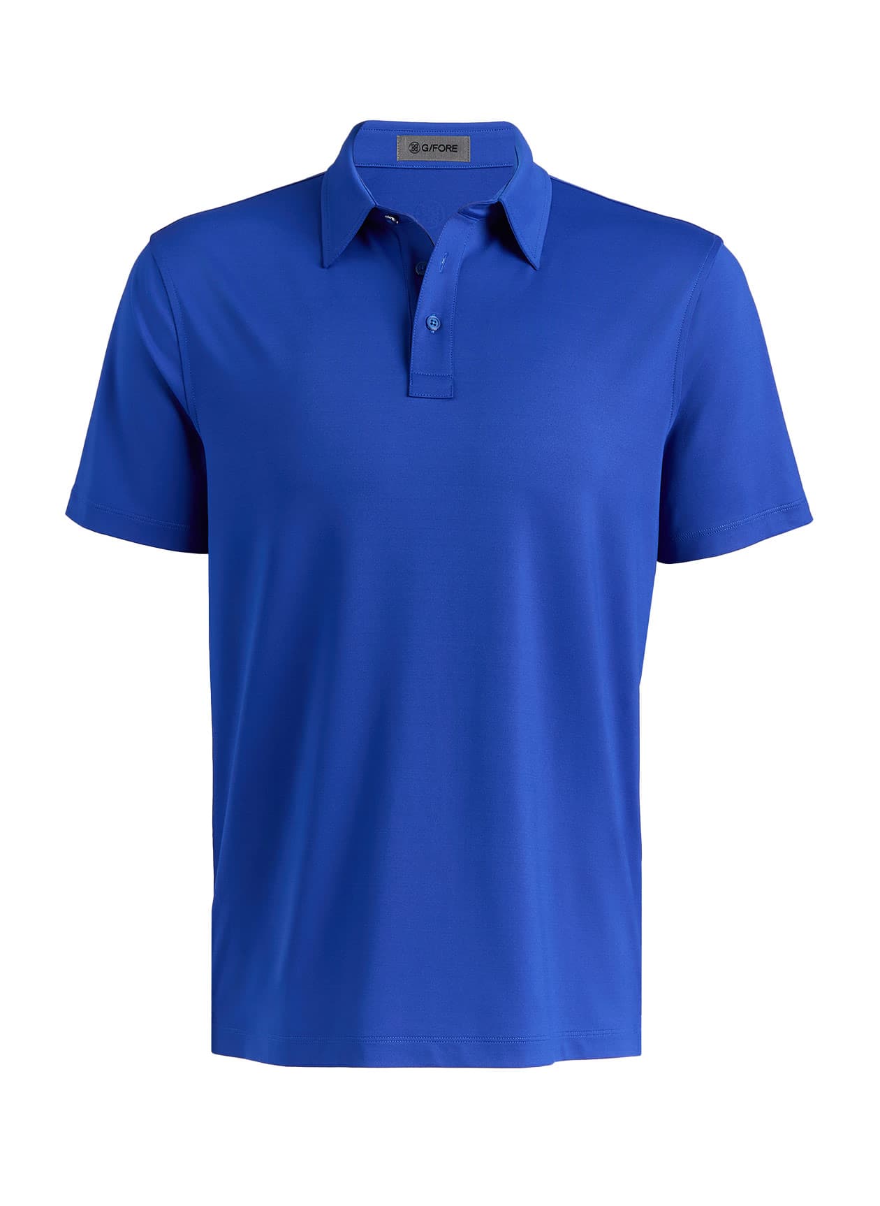 G/FORE	 Men's Solid Tech Jersey Polo - Blue 3XL