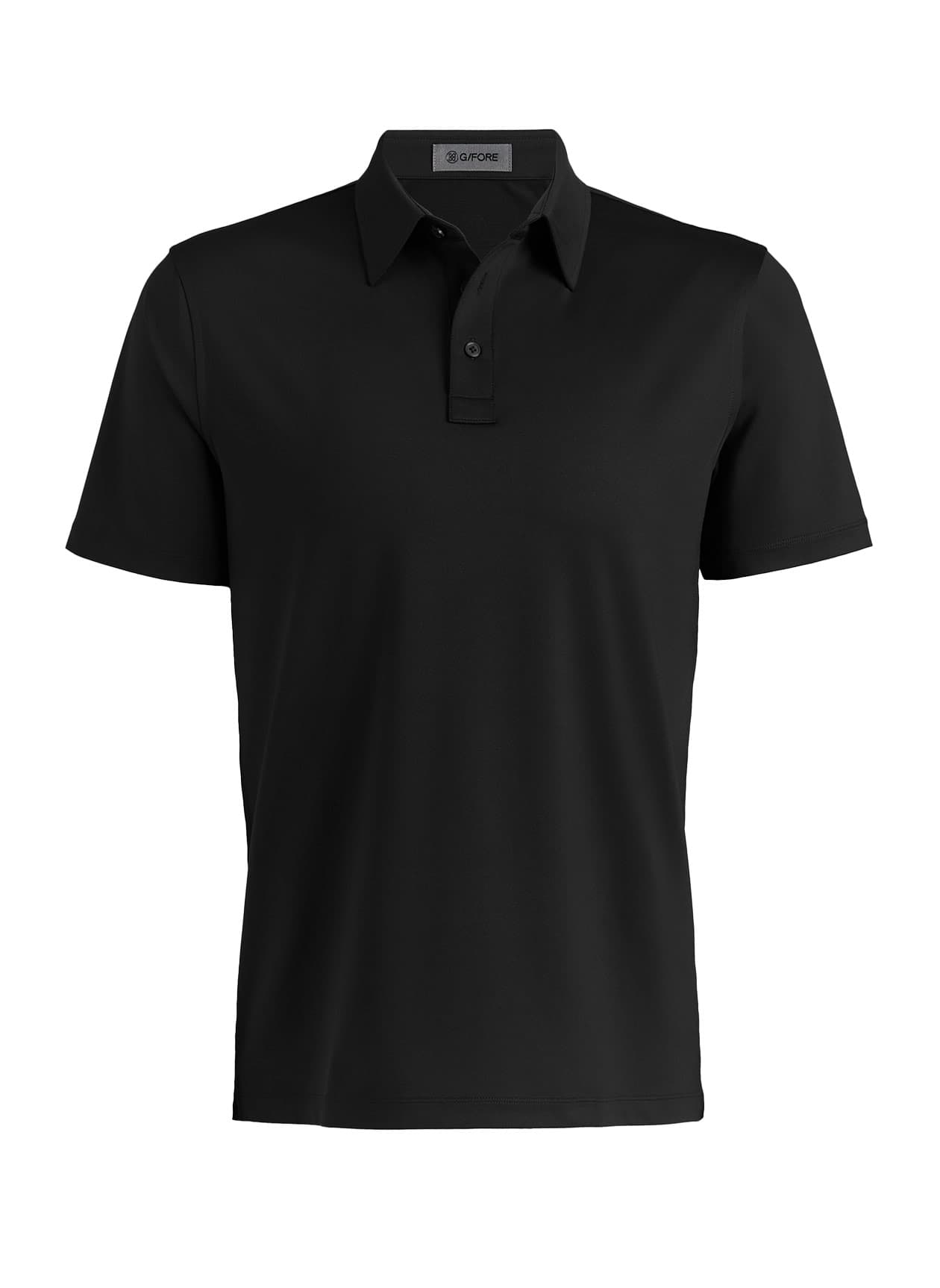 G/FORE	 Men's Solid Tech Jersey Polo - Black 3XL