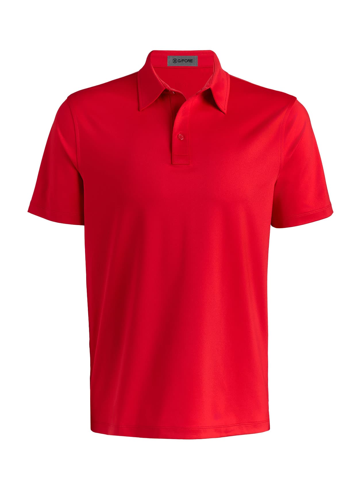 G/FORE	 Men's Solid Tech Jersey Polo - Red 3XL