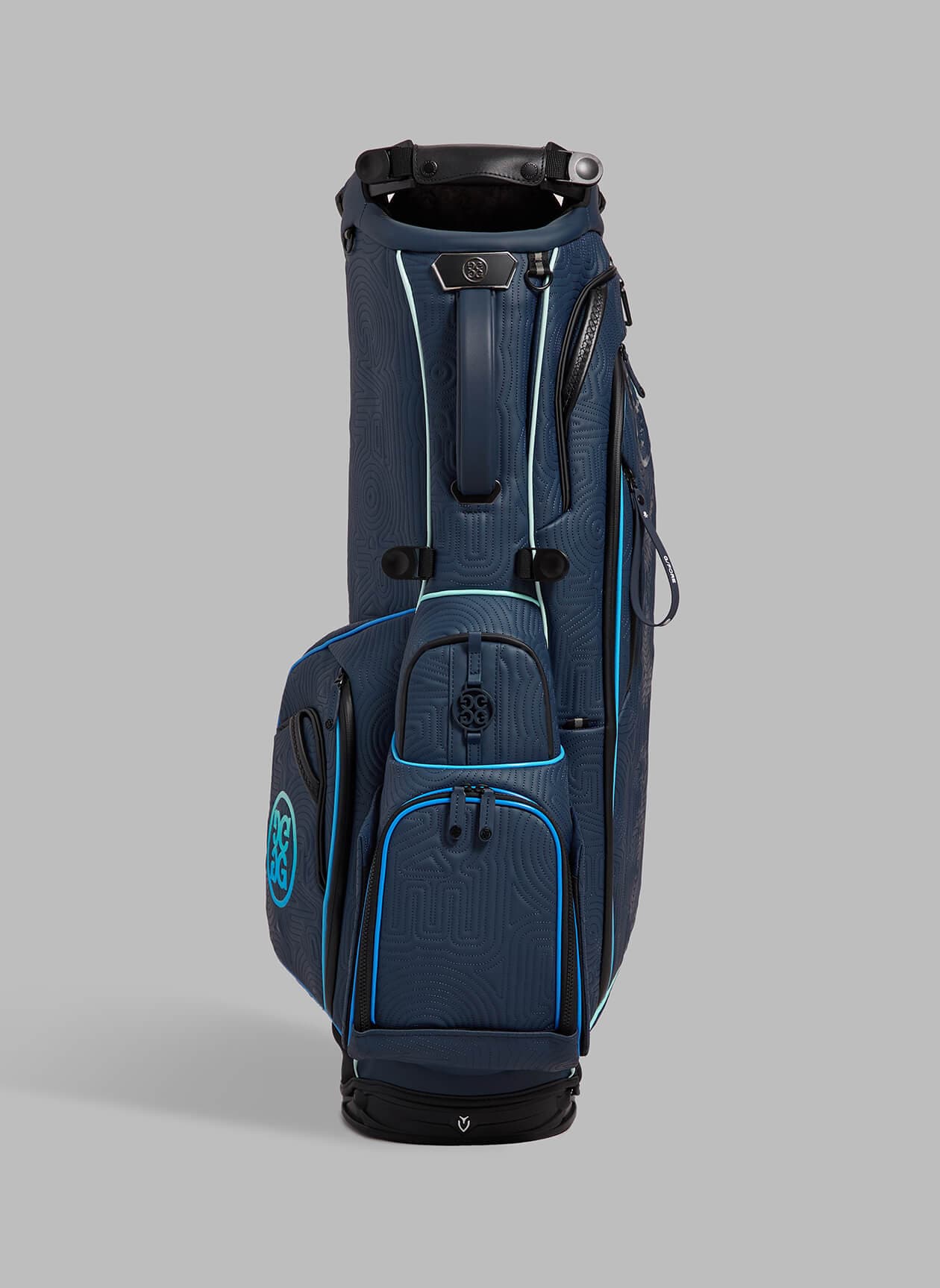 G/FORE	 Trippy Quilted Transporter Tour Carry Golf Bag - Navy MISC