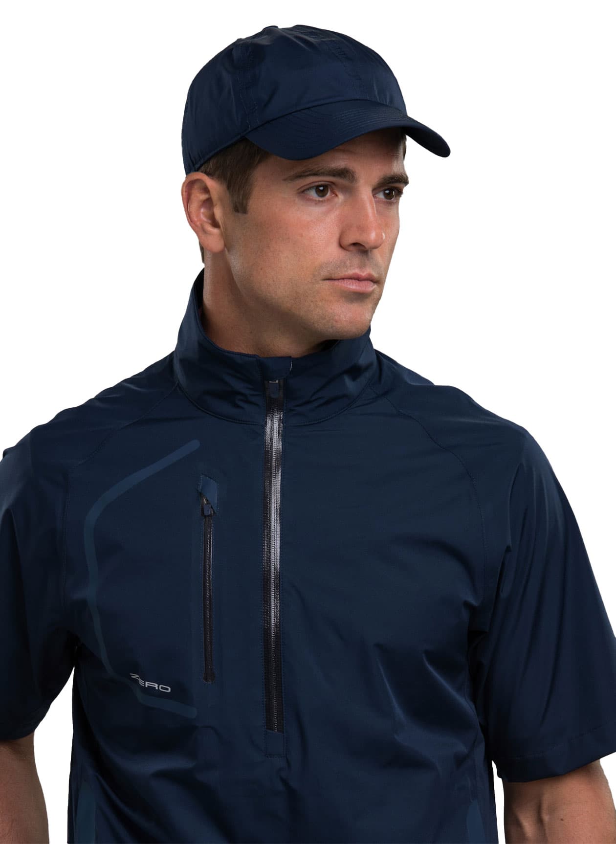 Zero Restriction Waterproof Baseball Hat - Navy MISC