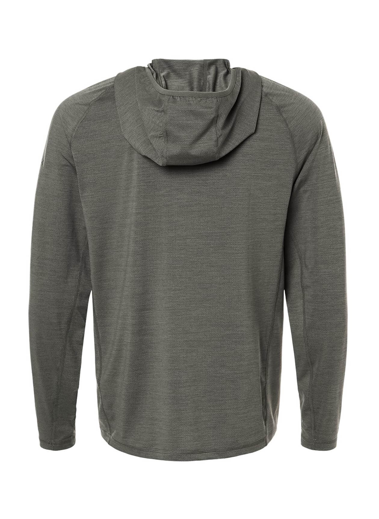 HUK Men's Atoll Hooded Half-Zip - Green LG
