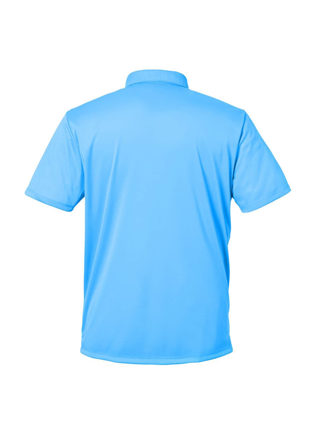 HUK Men's Pursuit Performance Polo - Cyan LG