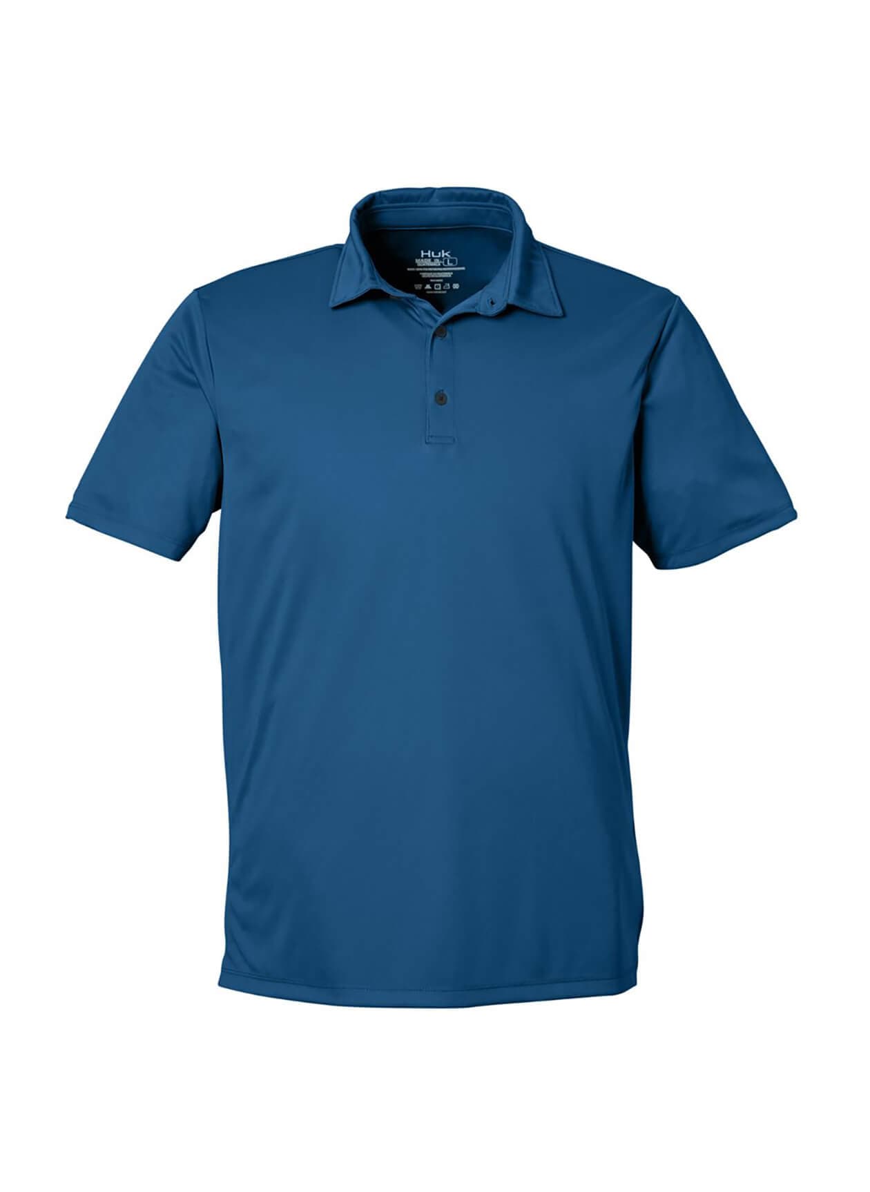 HUK Men's Pursuit Performance Polo - Navy LG