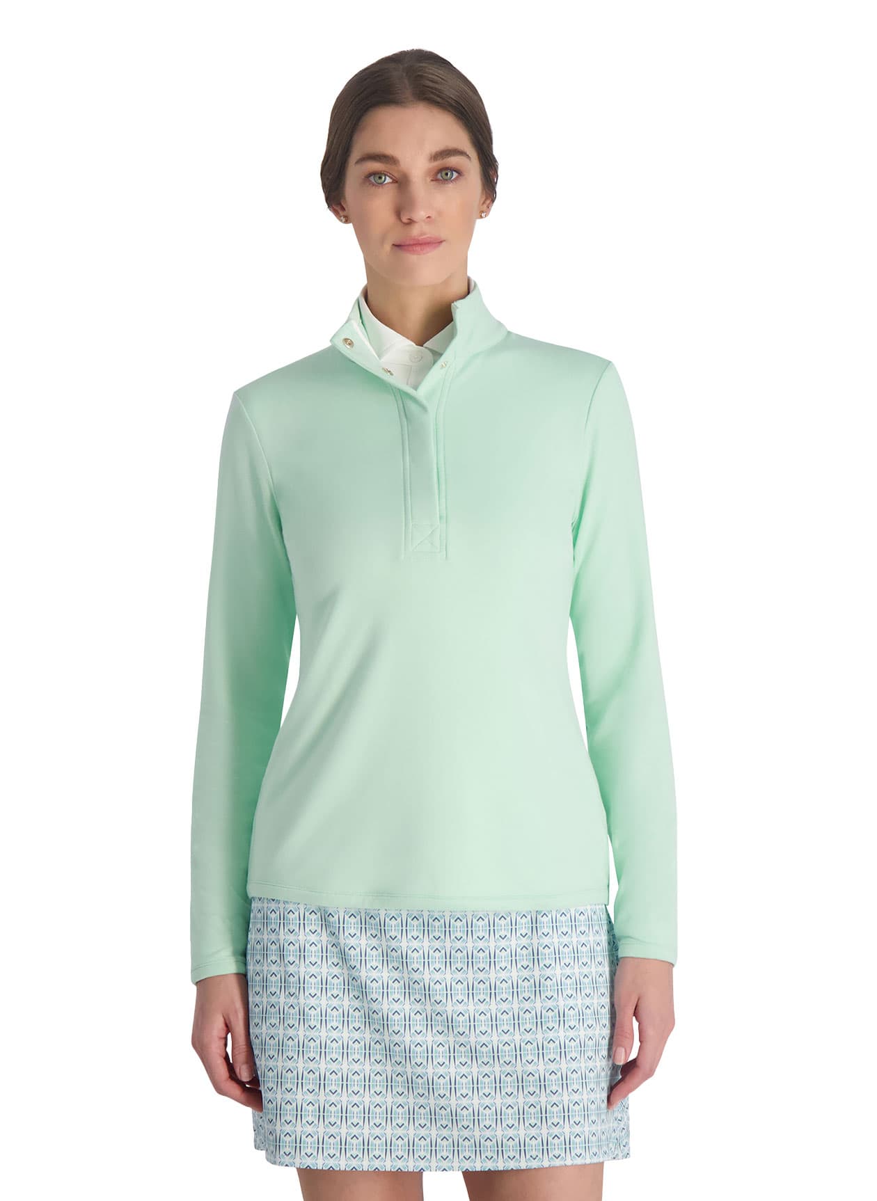 Fairway & Greene Women's Kate Old School Sweatshirt - Green LG