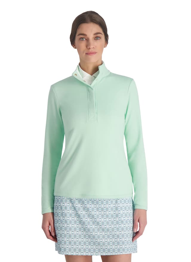Fairway & Greene Women's Kate Old School Sweatshirt - Green LG