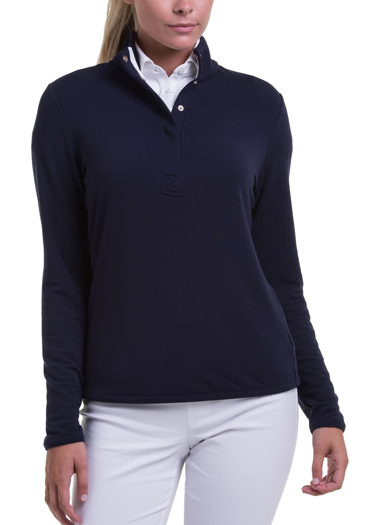 Fairway & Greene Women's Kate Old School Sweatshirt - Navy LG