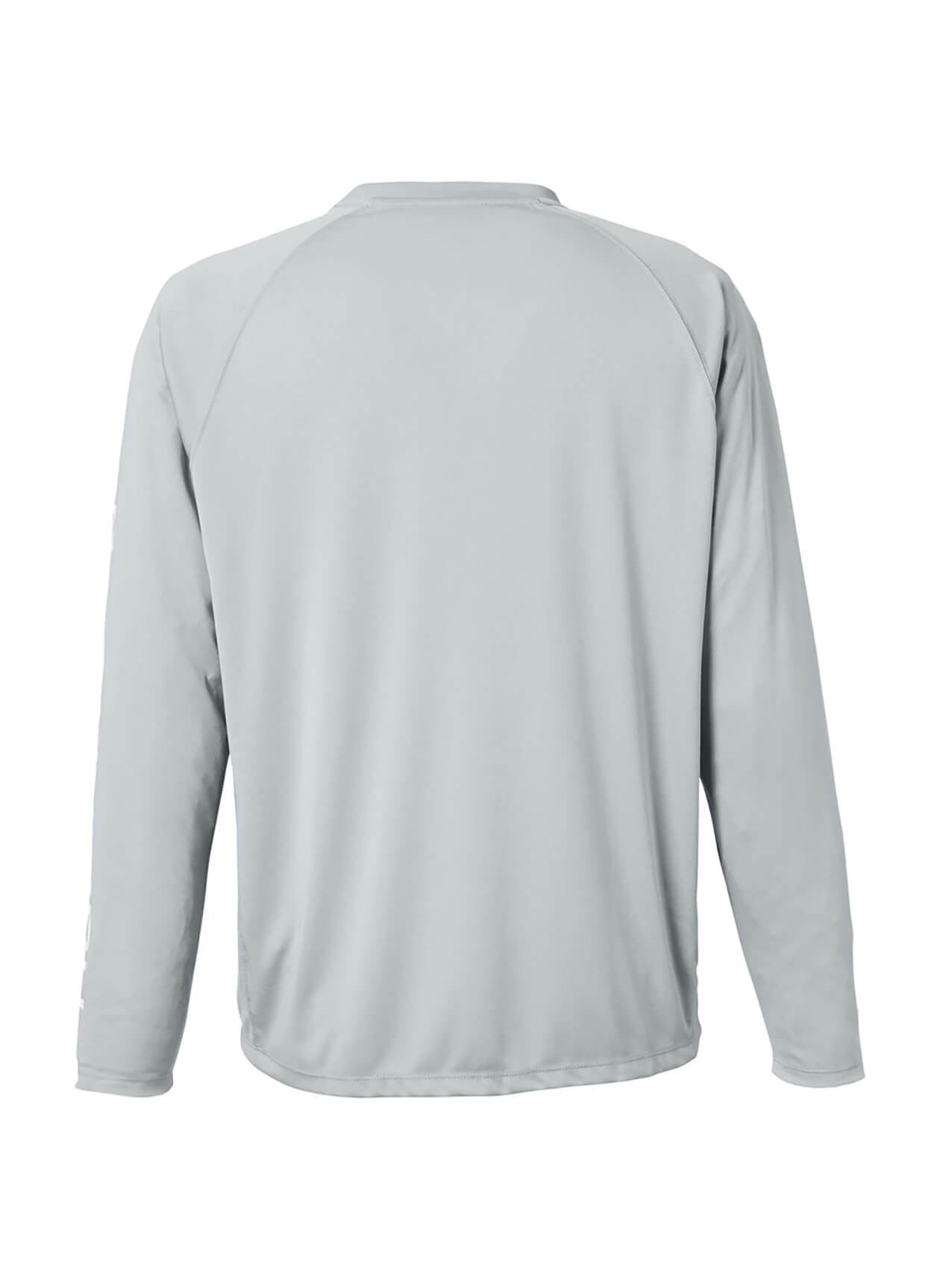 HUK Men's Men's LoPro Pursuit Long-Sleeve T-Shirt - Light Grey LG