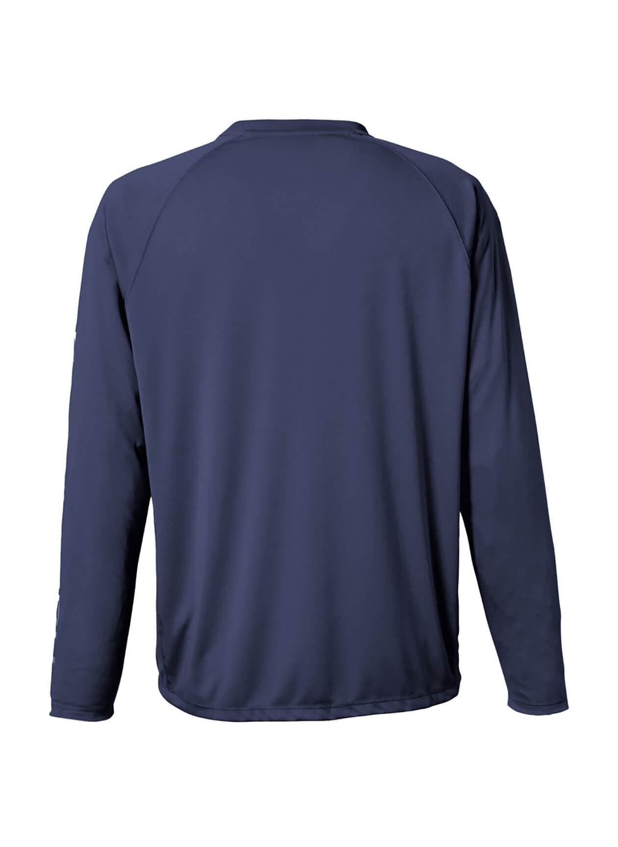 HUK Men's Men's LoPro Pursuit Long-Sleeve T-Shirt - Navy LG