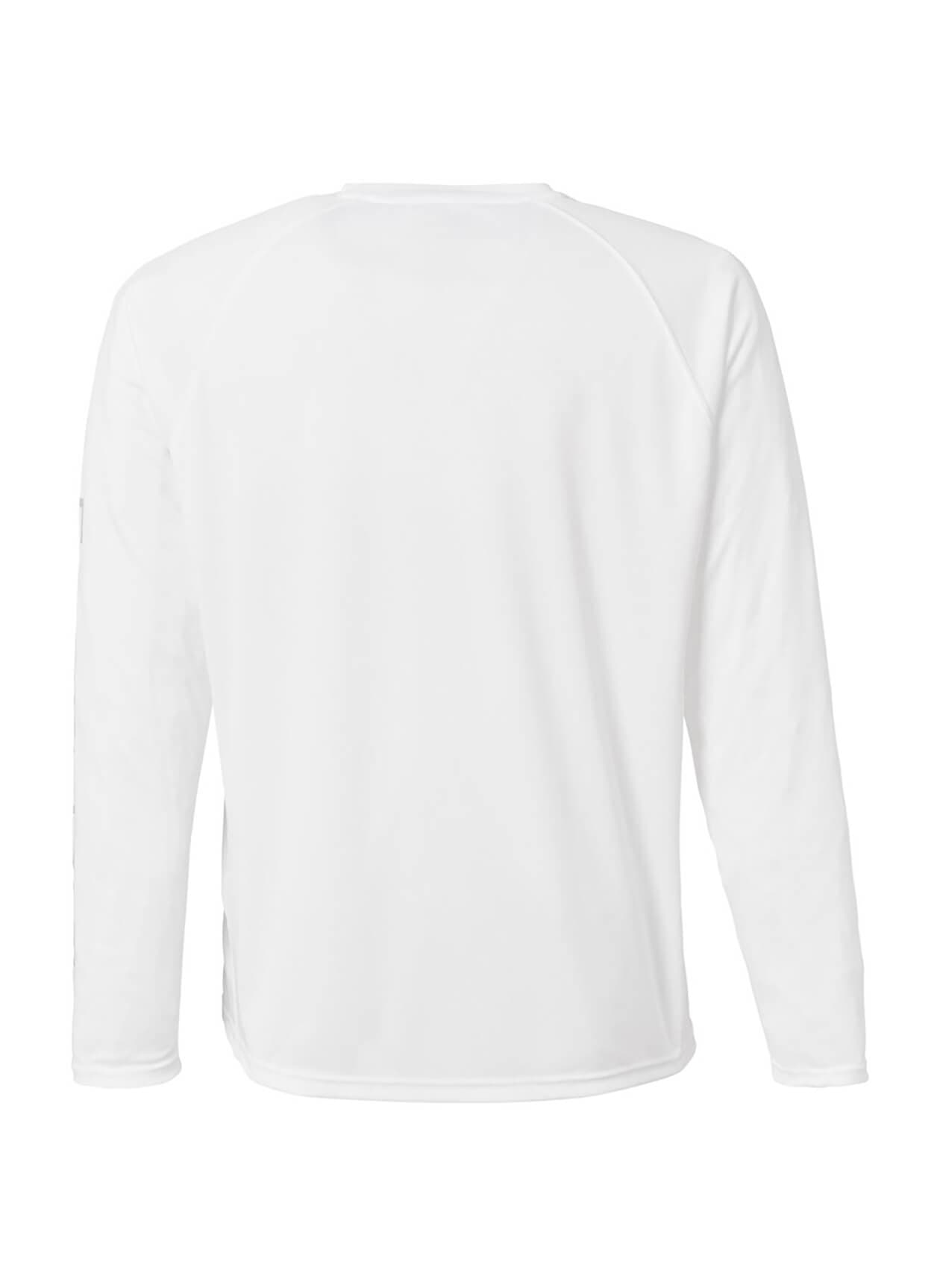 HUK Men's Men's LoPro Pursuit Long-Sleeve T-Shirt - White LG
