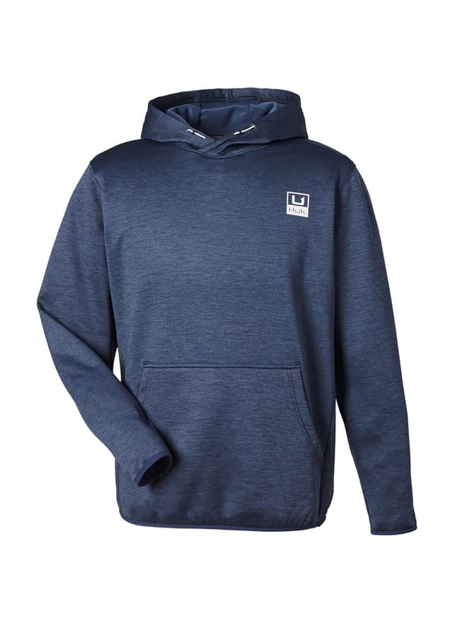 HUK Men's Coldfront+ Performance Hoodie - Navy LG
